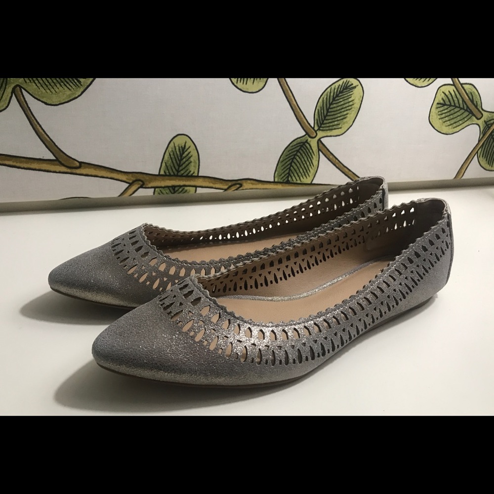 Joes silver flats